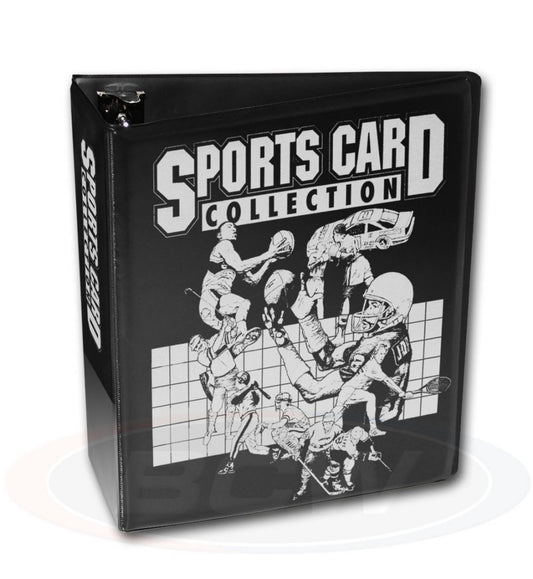 3'' Sports Card Collection Album - Black