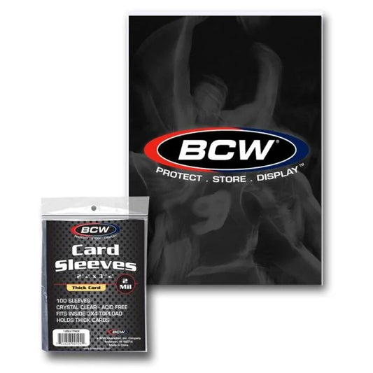 Thick Card Sleeves 100ct Pack