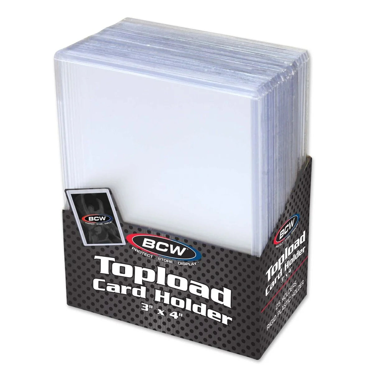 BCW Standard Size 3x4 Topload Card Holder - Model 1-TLCH-N