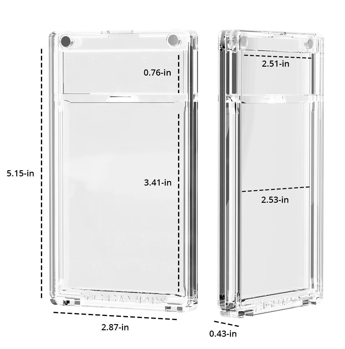 Zion MagPro Magnetic Trading Card Holder 130pt