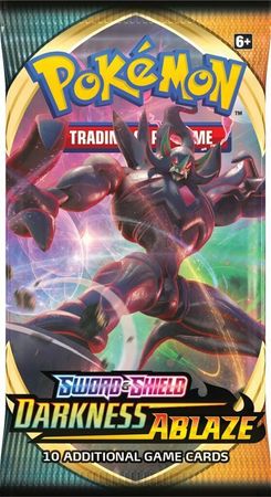 2020 Pokemon Sword & Shield Darkness Ablaze Booster Pack