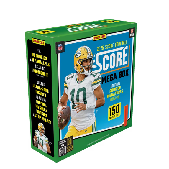 2025 Score Football Mega Box
