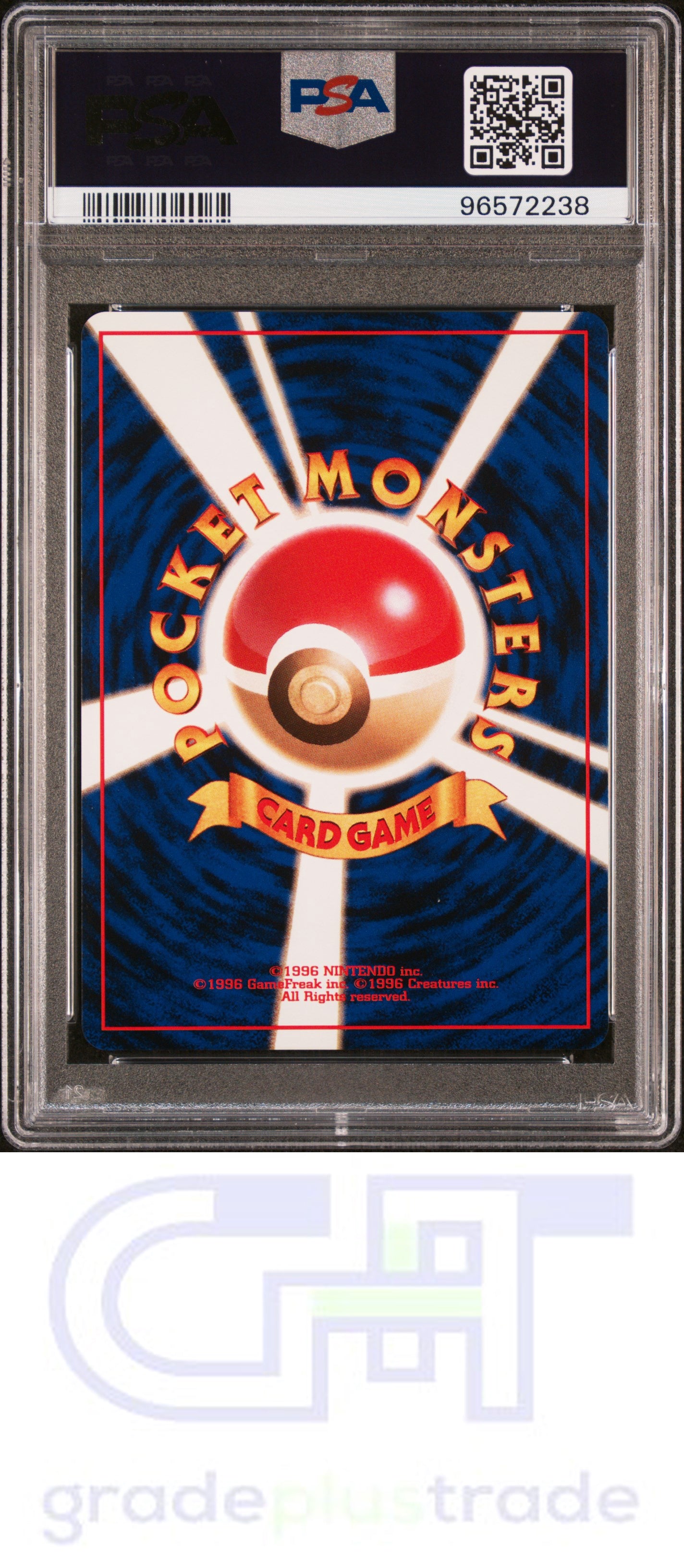 2000 Pokemon Japanese Neo #160 Premium File Feraligatr-Holo PSA 9