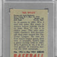 1951 Bowman #193 Ted Wilks PSA 6 EX-MT