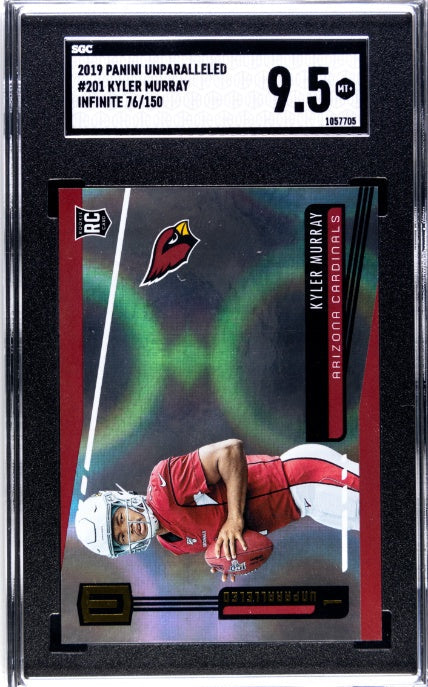 2019 Panini Unparalleled #201 Infinite Kyler Murray SGC 9.5