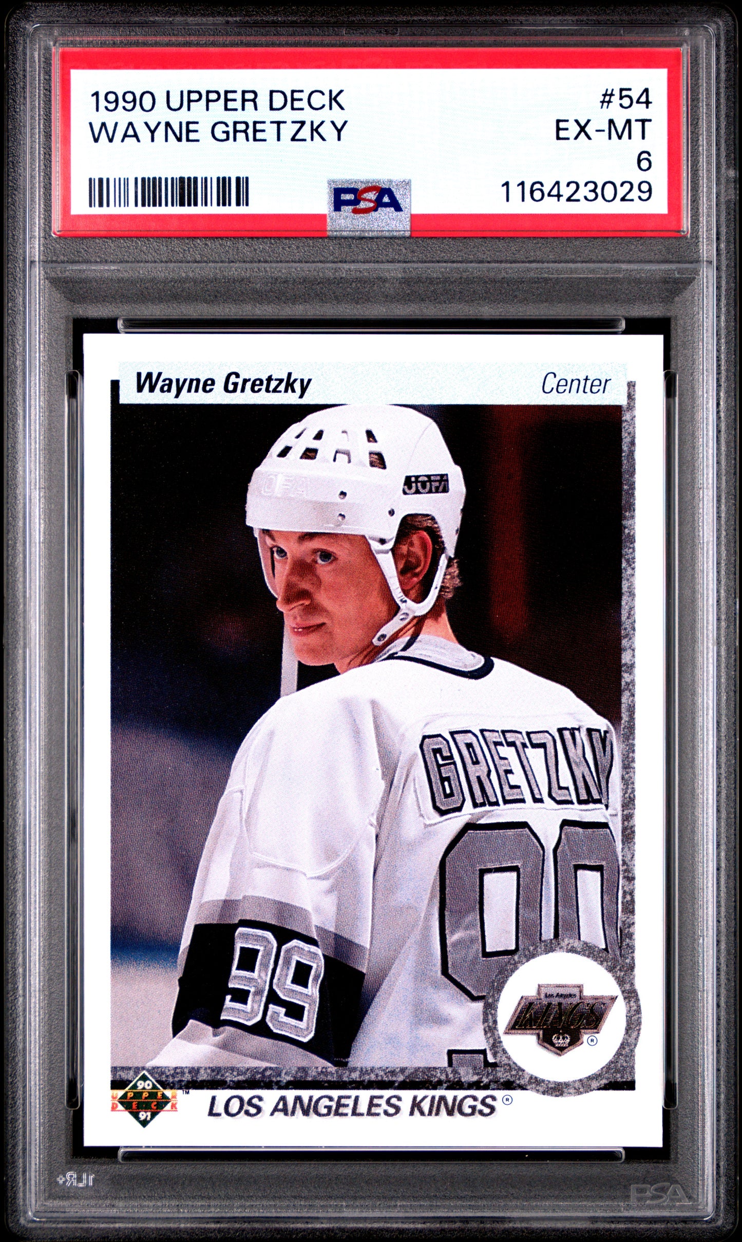 1990 Upper Deck #54 Wayne Gretzky PSA 6