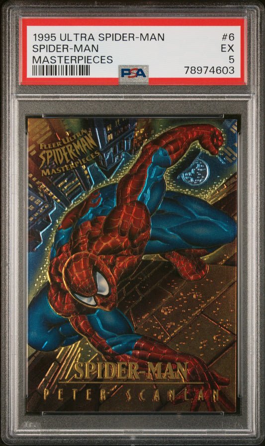 1995 Ultra Spider-Man Masterpieces #6 Spider-Man Masterpieces PSA 5