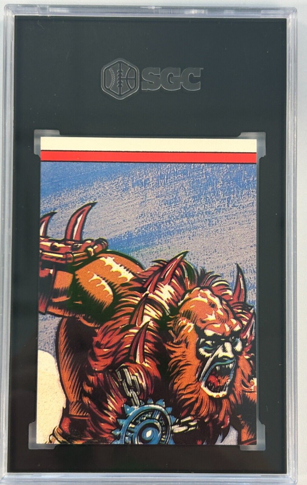 1984 Topps 11 Masters of the Universe Sticker Guardians of Eternia SGC 8.5