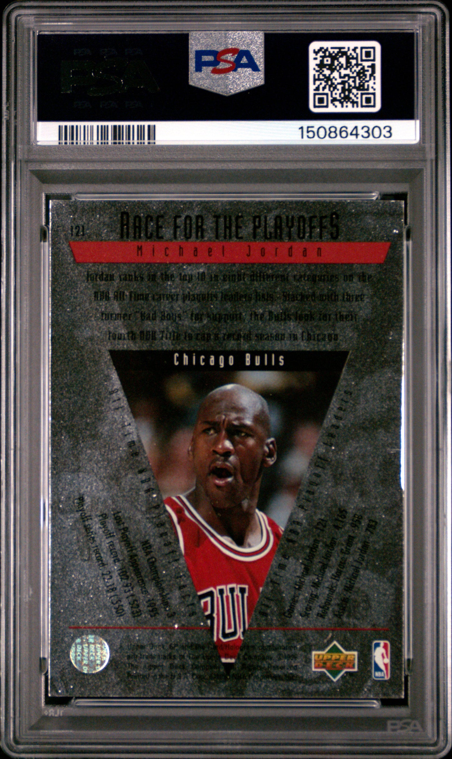 1995 Sp Championship #121 Michael Jordan PSA 9