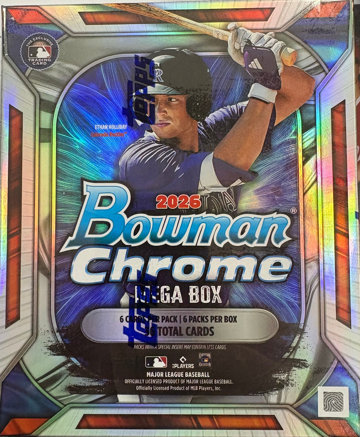 2026 Bowman Chrome Mega Box Baseball