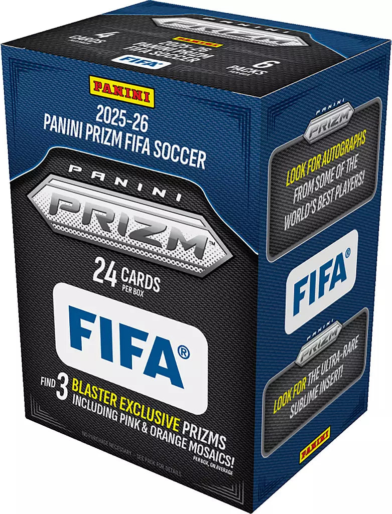 2025-26 Panini Prizm FIFA Blaster Box