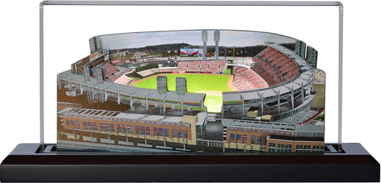 Cincinnati Reds - Great American Ballpark - MLB Stadium Replica with LEDs