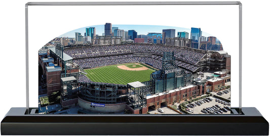 Colorado Rockies - Coors Field - MLB Stadium Replica with LEDs