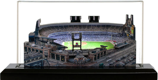 Detroit Tigers - Comerica Park - MLB Stadium Replica with LEDs