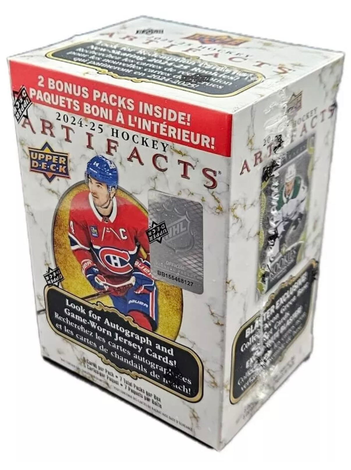 2024-25 Upper Deck Artifacts Hockey Blaster Box