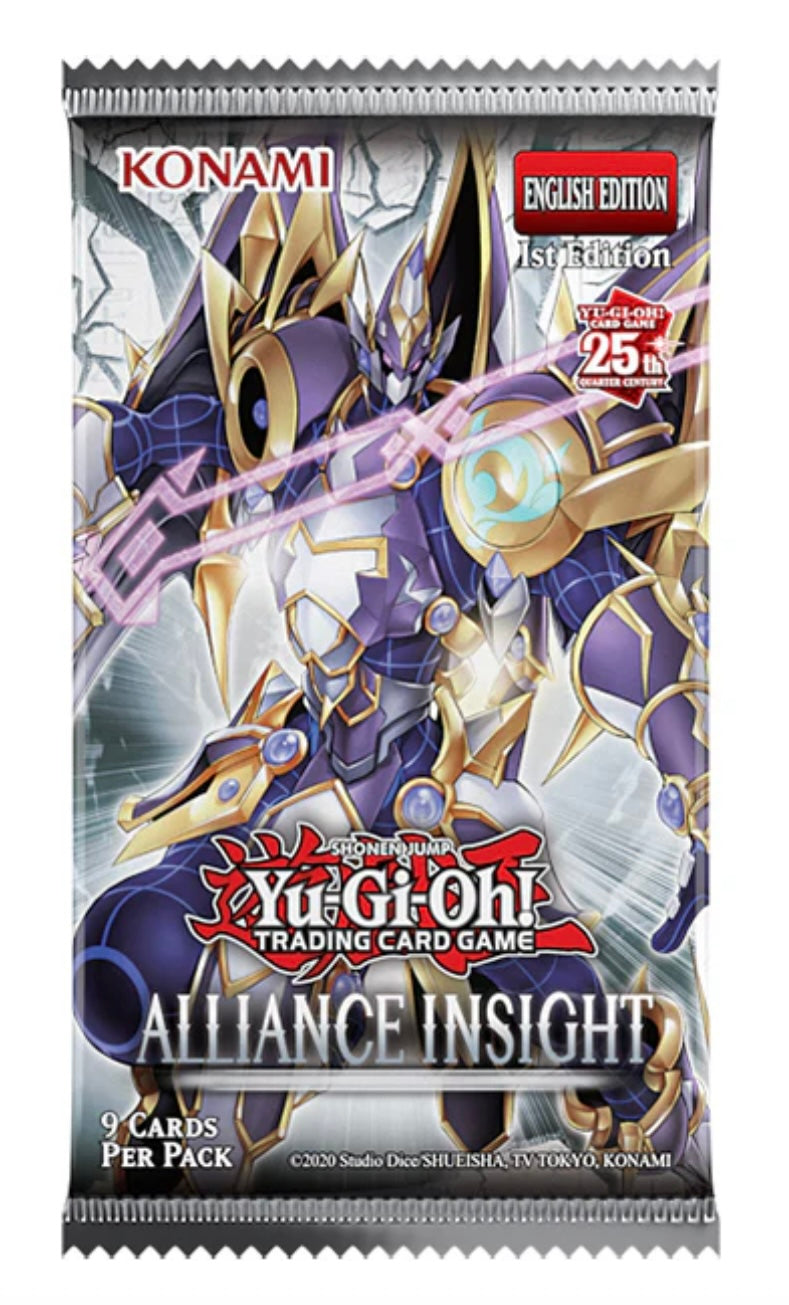 Yu-Gi-Oh! Alliance Insight 1st Edition Booster Pack