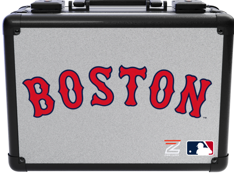 Zion Slab Case X MLB - Boston Red Sox Grey w/“Boston” logo