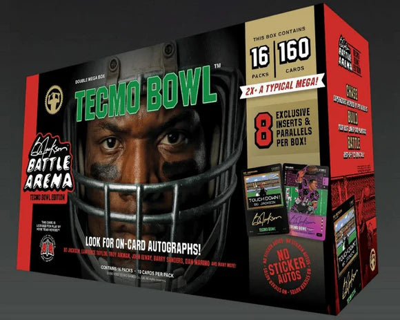 Bo Jackson Battle Arena Tecmo Bowl Double Mega Box