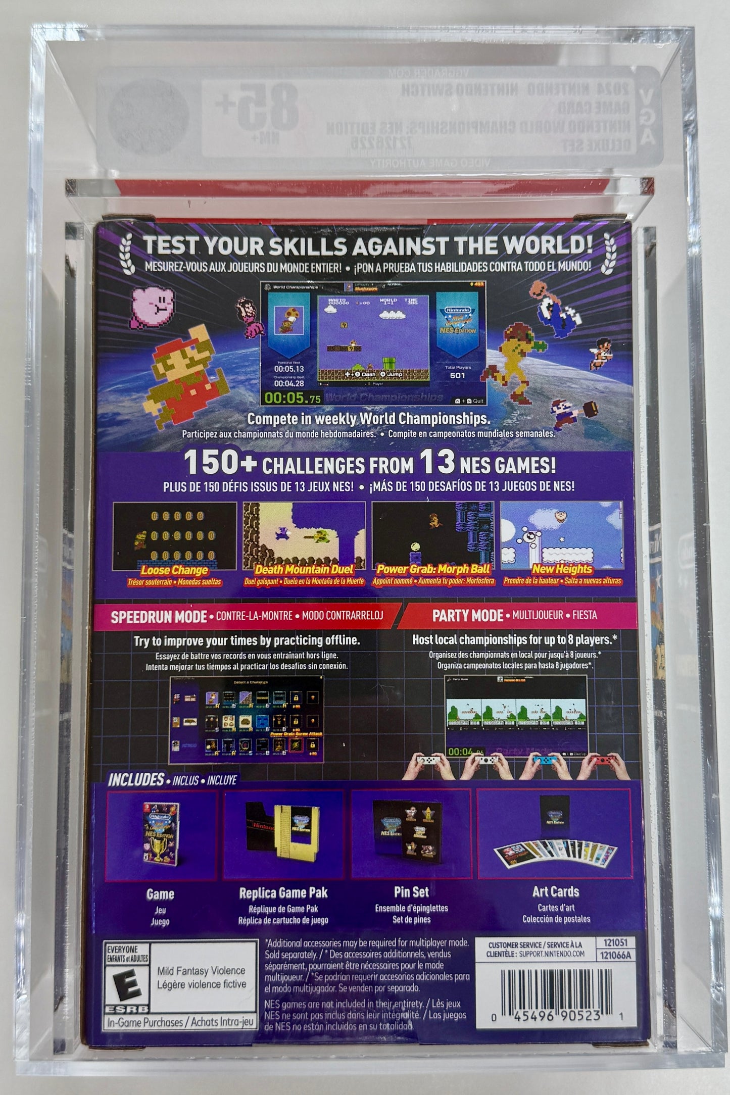 Nintendo Switch Nintendo World Championships: NES Edition Deluxe Set VGA 85+ Sealed