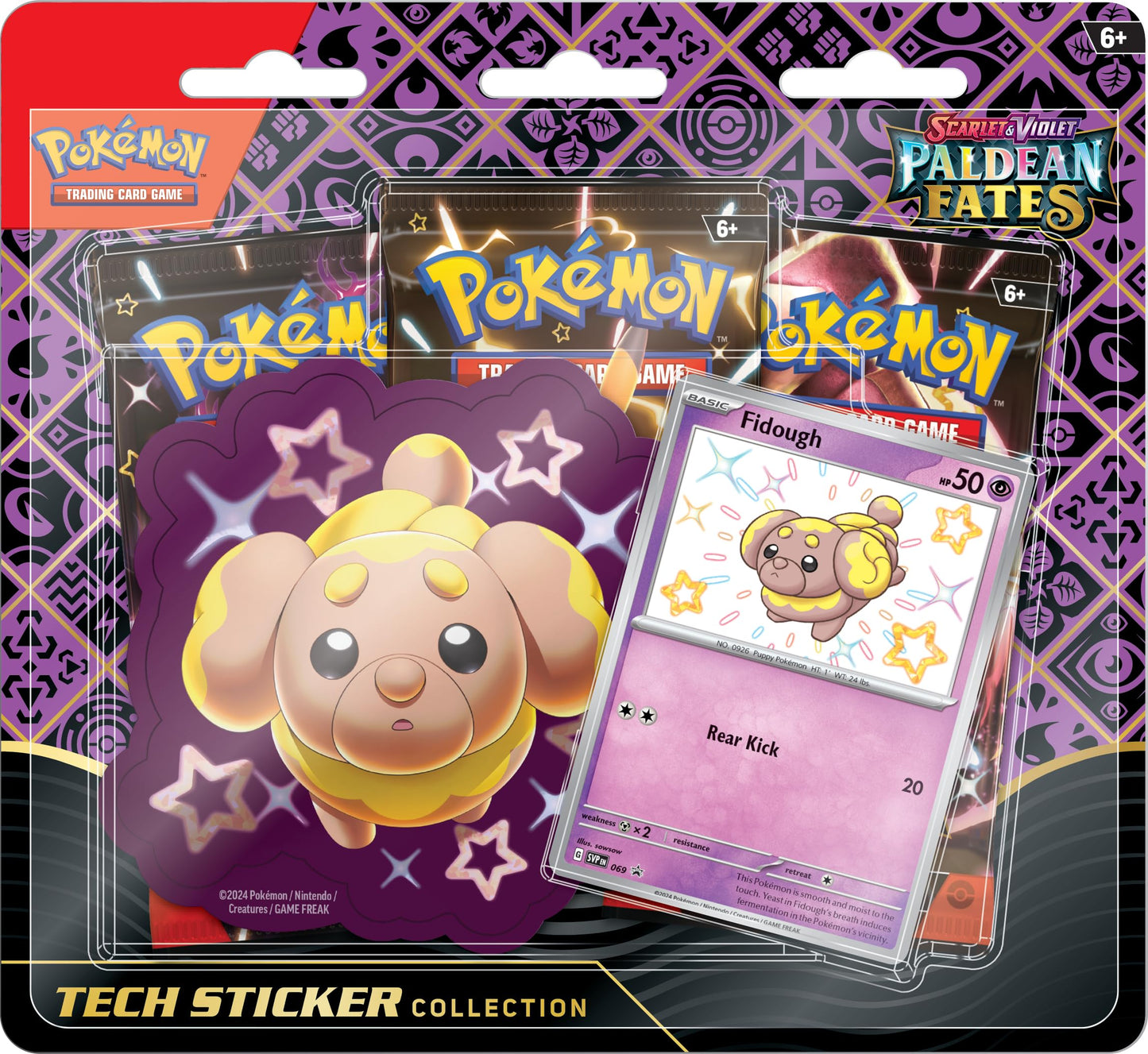Pokémon TCG: Scarlet & Violet Paldean Fates Tech Sticker Collection