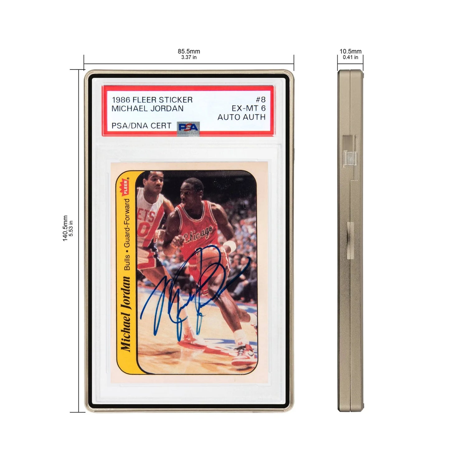 Standard PSA Slabmags Case - Matte Gold (Compatible With Standard CGC Slabs)*