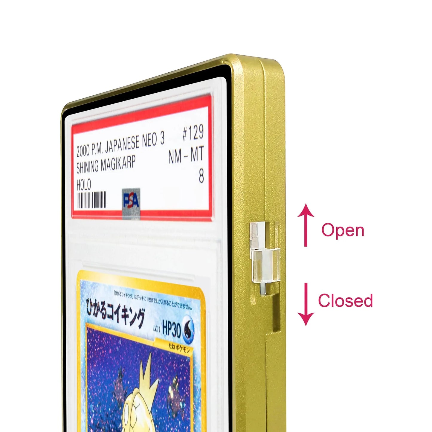 Standard PSA Slabmags Case - Matte Yellow (Compatible With Standard CGC Slabs)*