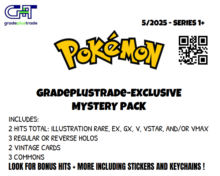 GPT Pokemon Mystery Pack - Series 1+ (In-store exclusive)