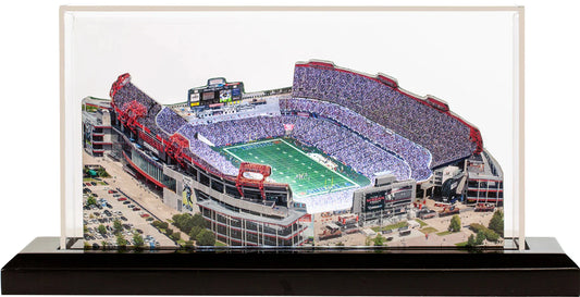 Tennessee Titans - Nissan Stadium - NFL Stadium Replica with LEDs