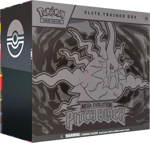 2026 Pokemon Mega Evolutions: Pitch Black Elite Trainer Box