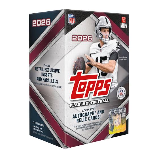 2026 Topps Football Blaster Box