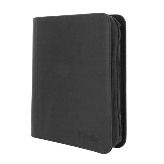 BCW Supplies: Z-Folio For Top Loaders 4-Pocket Lx - Black