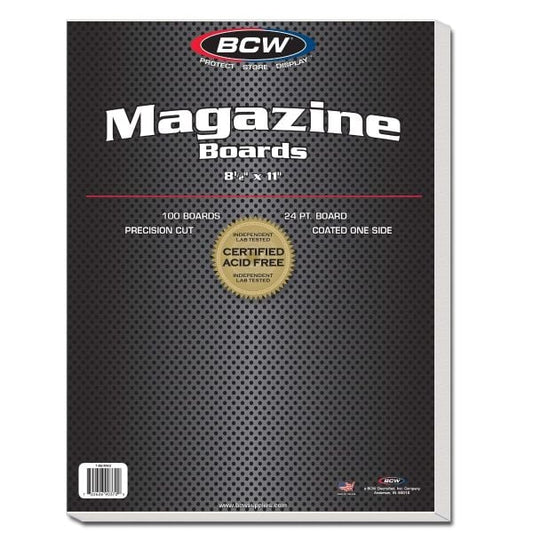 Magazine Backing Boards 100ct Pack
