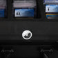 BCW Graded Card Latching Case - Cards - 3 Rows - 105 Card Capacity *AIRTAG SLOT*