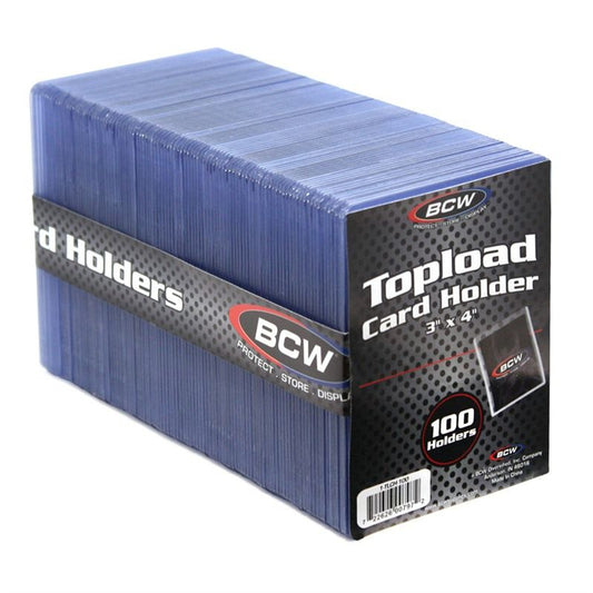 BCW Top Loader 100 Pack - TLCH-100