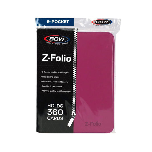 Z-Folio 9-Pocket Album - Pink