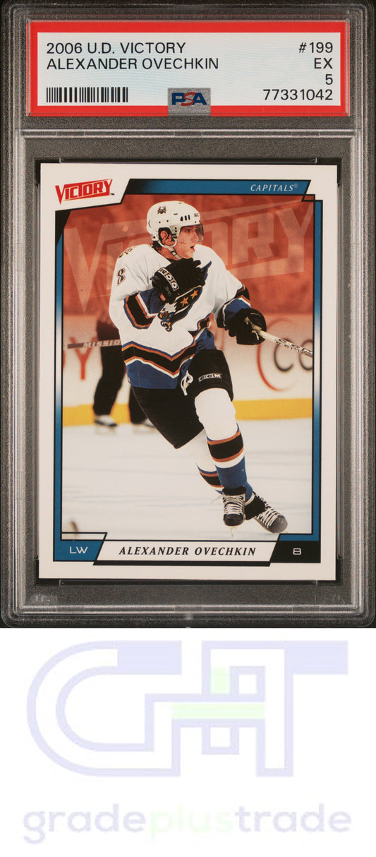 2006 Upper Deck Victory #199 Alexander Ovechkin PSA 5