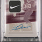 2022 Panini Impeccable Rookie Patch Auto Chris Olave Magenta Plate #'d 1/1 PSA 9