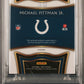 2020 Panini Select Rookie Swatches Prizm Michael Pittman Jr. Gold /10 PSA 8