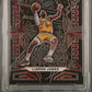 2022 Panini Obsidian #36 Lebron James Electric Etch Red #'d 2/5 PSA 9