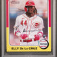 2024 Topps Heritage #473 Elly De La Cruz PSA 9