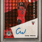 2019 Panini Mosaic Rookie Autographs Mosaic Red Choice Coby White PSA 8