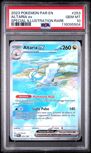 2023 Pokemon Par #253 Altaria Ex Special Illustration Rare PSA 10