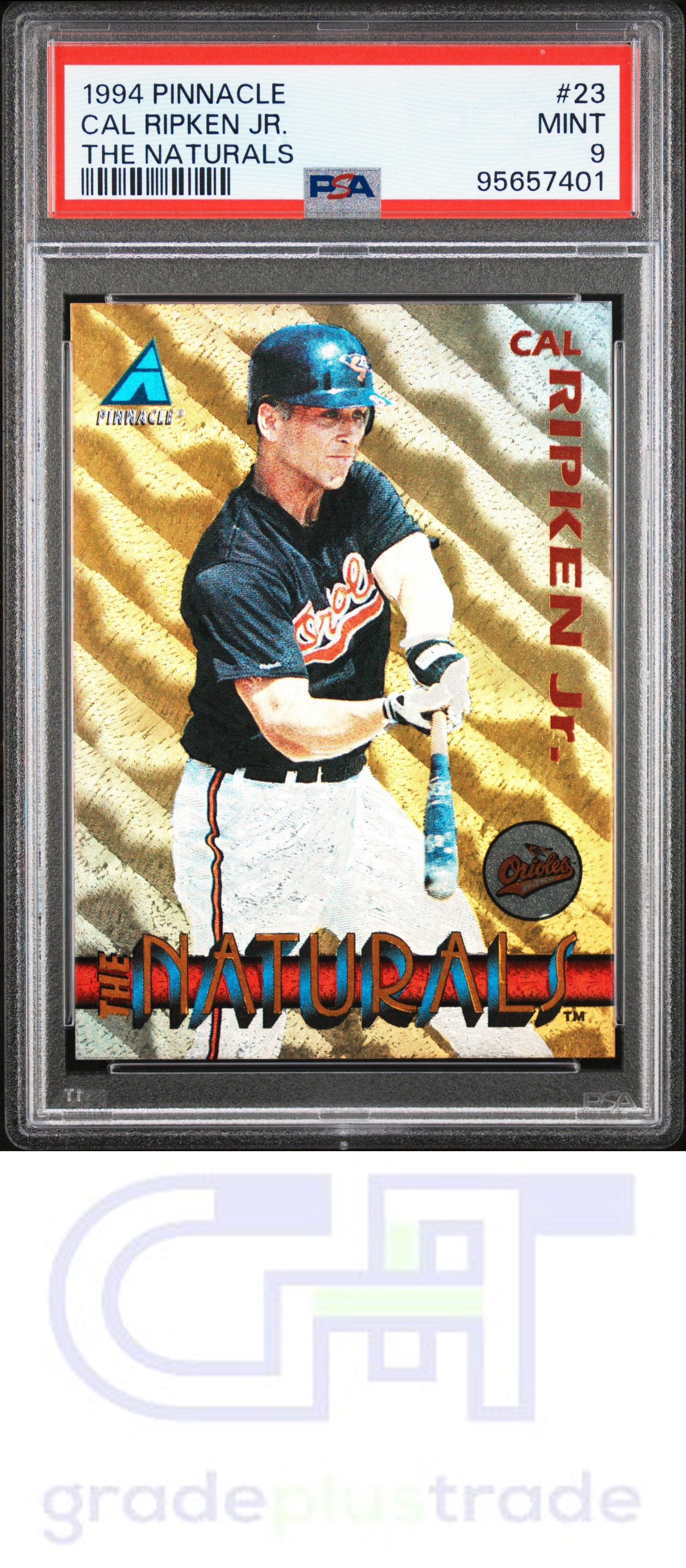 1994 Pinnacle The Naturals #23 Cal Ripken Jr. PSA 9