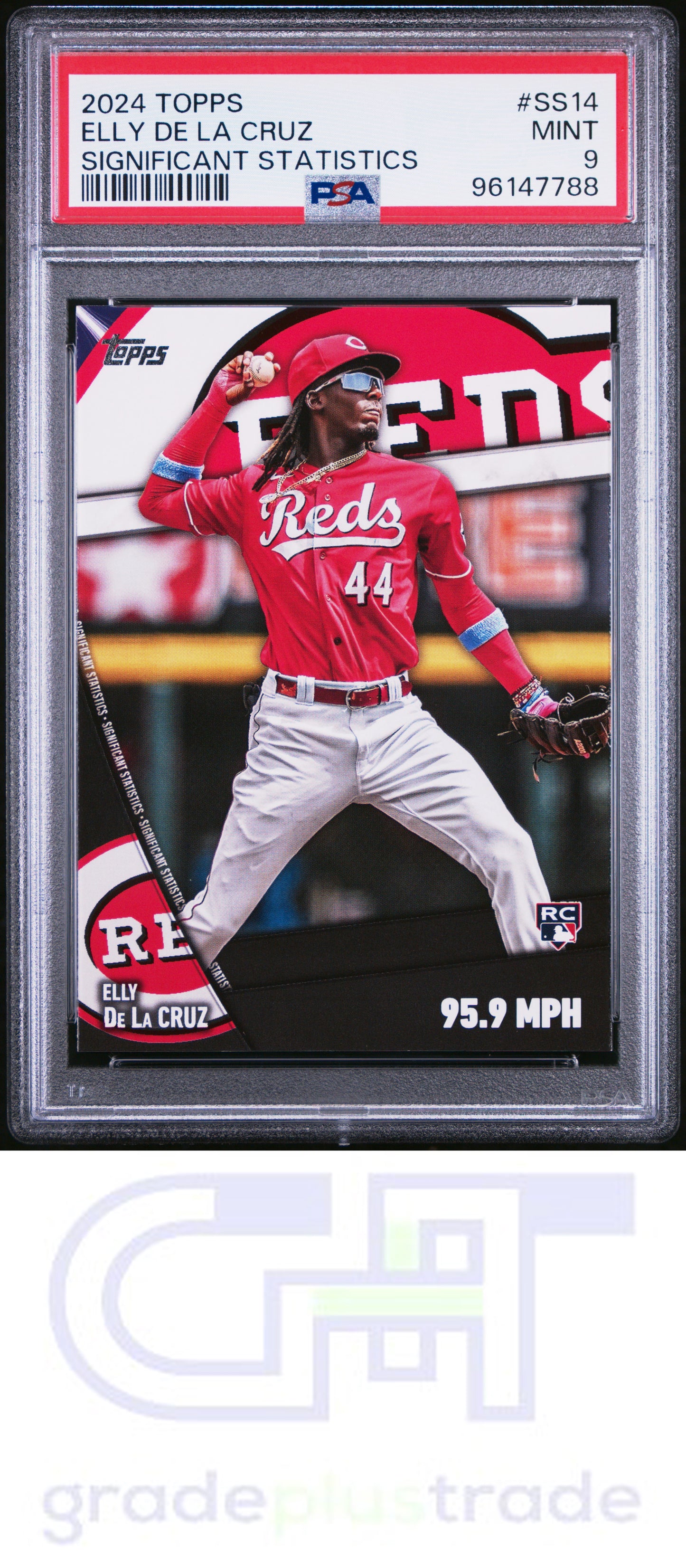 2024 Topps Significant Statistics #SS14 Elly De La Cruz RC PSA 9