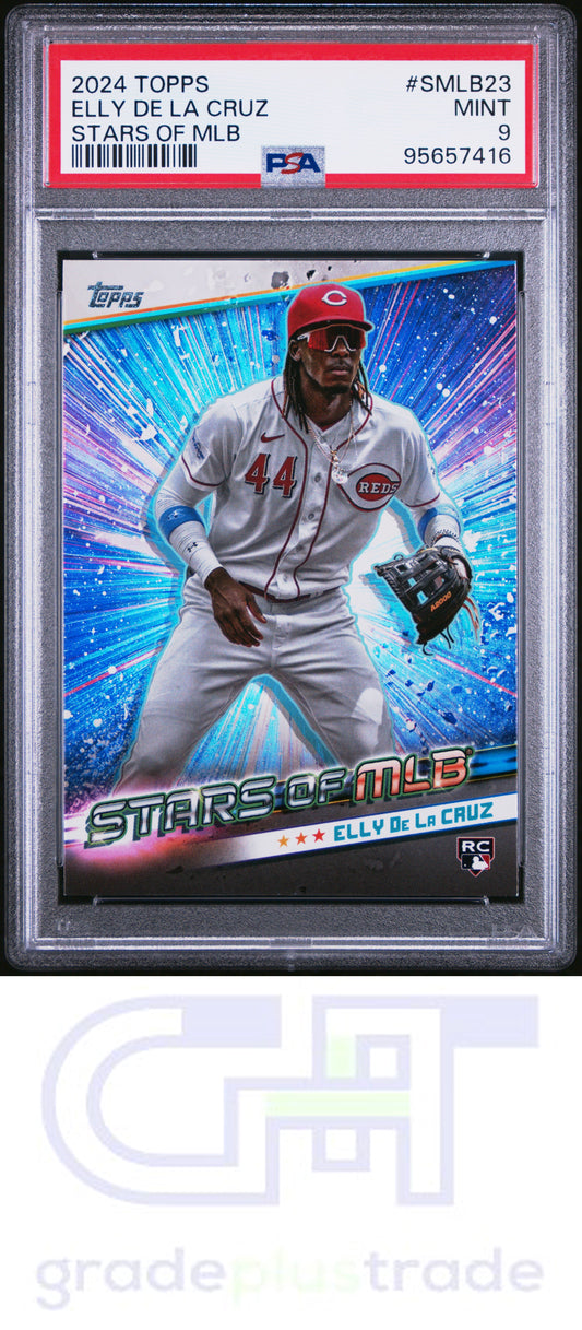 2024 Topps Stars Of Mlb #SMLB23 Elly De La Cruz RC PSA 9