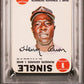 1968 Topps Game #4 Henry Aaron PSA 4