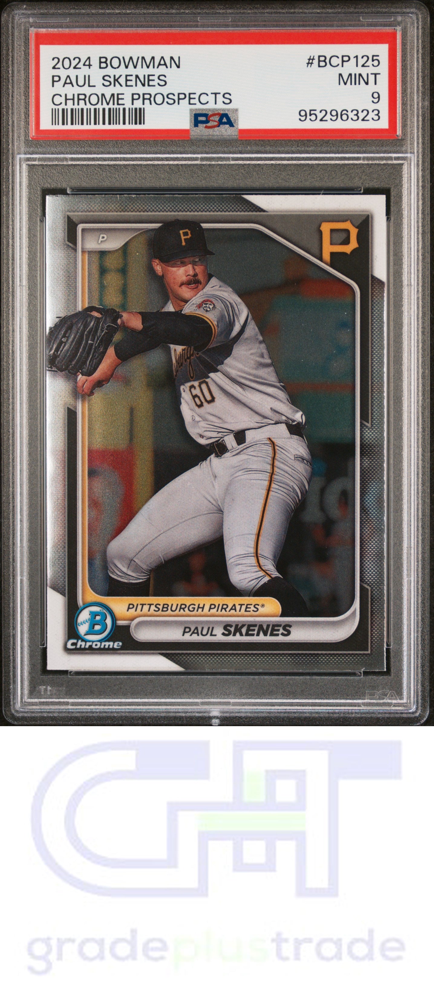 2024 Bowman Chrome Prospects #BCP125 Paul Skenes PSA 9