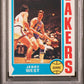 1974 Topps #176 Jerry West PSA 3