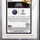 2022-23 Topps Uefa Superstars Chrome Ucl Royalty Die-Cuts Lionel Messi PSA 10