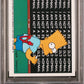 1990 Topps Simpsons Stickers #18 Stickers The All-American Family PSA 9